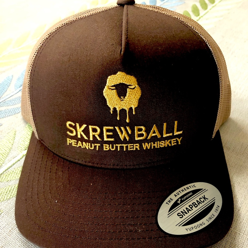 NEW Skrewball whiskey trucker hat